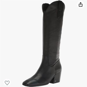 Sam Edelman Womens Britten black Leather
Cowboy Western Boots size 9.5